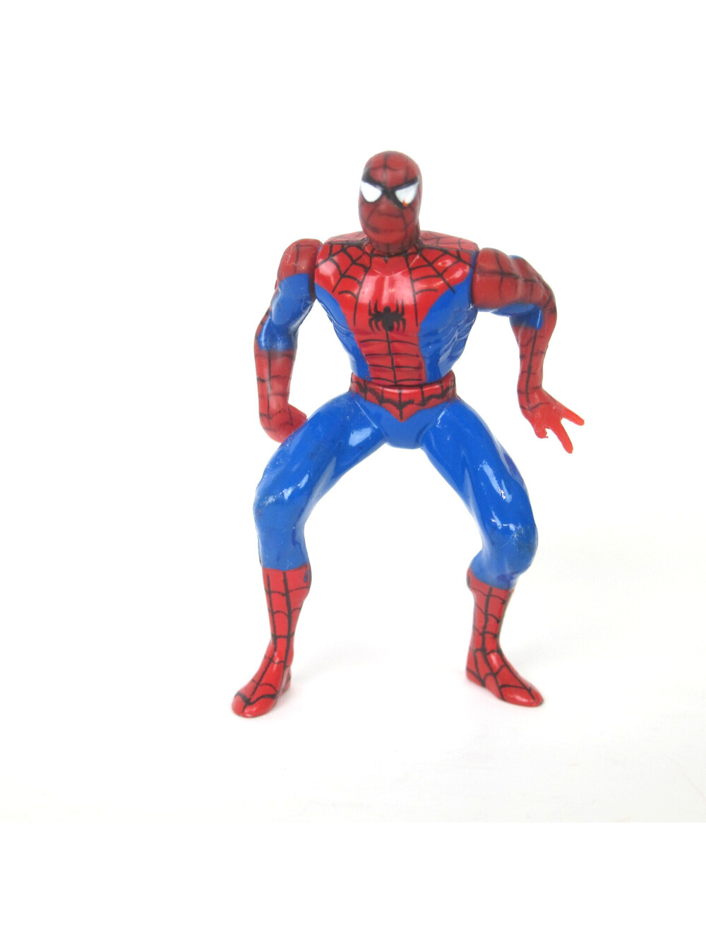 Vintage 1994 ToyBiz Spider-Man Die-cast Metal Action Figure Marvel Web of Steel